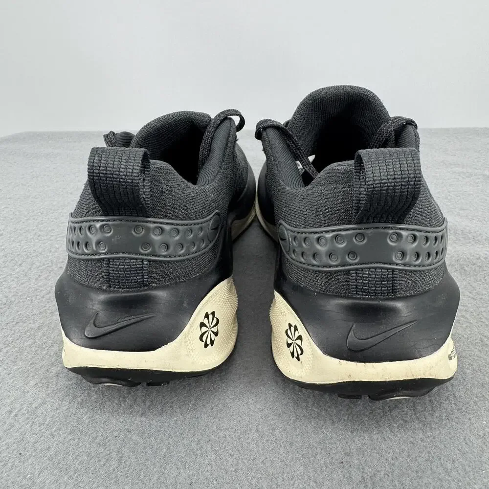 Nike ReactX Infinity Run 4 Womens 7 Black Gold Running Shoes DR2670-006